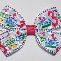 3" Little Miss 3rd Grade 