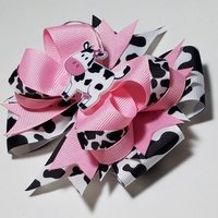5" Cow Print 