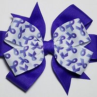3.5" Periwinkle Purple Awareness 