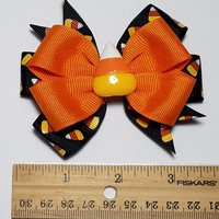 3.5" Candy Corn Glitter 