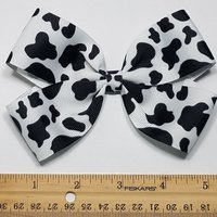 5" Cow Print 