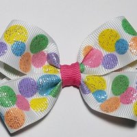 3" Glitter Polka Dot 