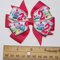 3.5" Little Miss 2nd Grade 