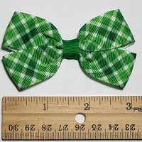 3" Green Plaid 