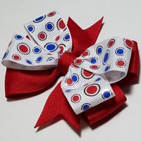 3.5" Red White Blue 