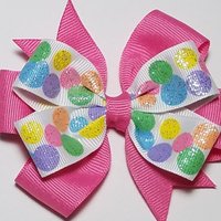 3.5" Pastel Glitter Polka Dot