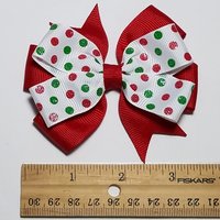 3.5" Christmas Glitter 