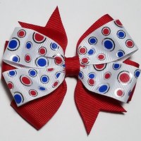 3.5" Red White Blue 