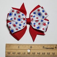 3.5" Red White Blue 