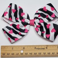 5" Zebra Heart 