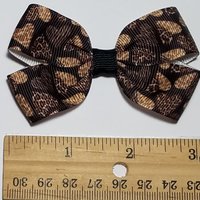 3" Animal Print Heart 