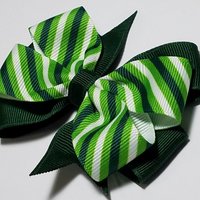 3.5" Green Stripe 