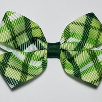 3" Green Plaid 
