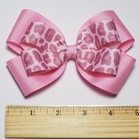 5" Pink Leopard Print
