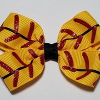 3" Softball Glitter