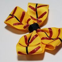 3" Softball Glitter