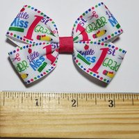 3" Little Miss 1st Grader 