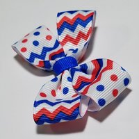 3" Patriotic Chevron