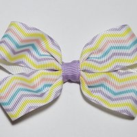 3" Pastel Chevron 