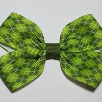 3" Green Argyle 