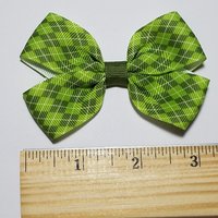 3" Green Argyle 