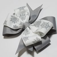 3.5" Silver Snowflake 