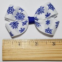 3" Royal Blue Snowflake