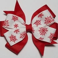 3.5" Red Snowflake