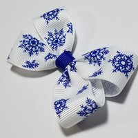 3" Royal Blue Snowflake