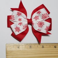 3.5" Red Snowflake