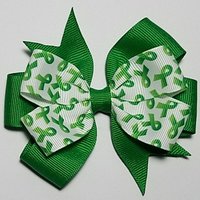 3.5" Green Awareness Ribbon 