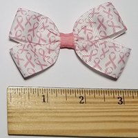 3" Pink Awareness Ribbon 