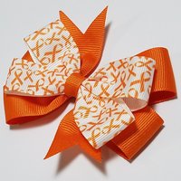 3.5" Orange Awareness Ribbon 