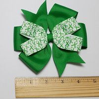 5" Green Awareness Ribbon