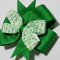 5" Green Awareness Ribbon