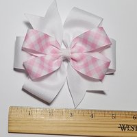 5" Pink Gingham 