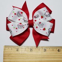 3.5" Strawberry Cupcake