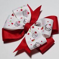 3.5" Strawberry Cupcake