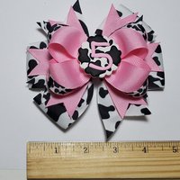 5" 5th Birthday Cow 