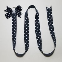 Polka Dot Ribbon Hair Bow Holder