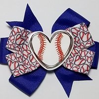 3.5" Baseball Heart