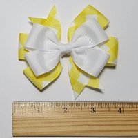 3.5" Yellow Gingham
