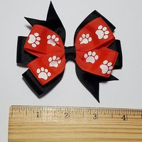 3.5" Orange Paw Print