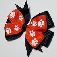 3.5" Orange Paw Print