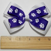 5" Purple Paw Print 