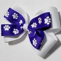 5" Purple Paw Print 