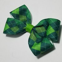 3" Green Argyle
