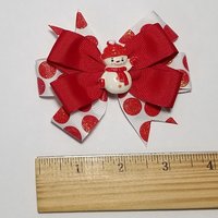 3.5" Snowman Glitter 