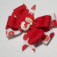 3.5" Snowman Glitter 