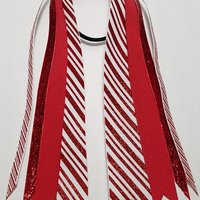 Candy Cane Stripe Glitter